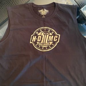 Harley Davidson sleeveless shirt